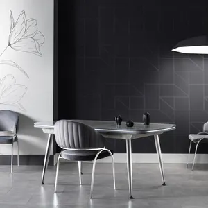 Modern metal dining chairs indoor Special Alibaba Price Modern Luxury Furniture Metal Chair For Restaurant Room Dining Chairs