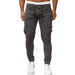 Best Quality Casual Cargo Trouser Pants Skinny Trousers for Men with Latest Designing and Pattern Styles on Wholesale Price - Product Image 6