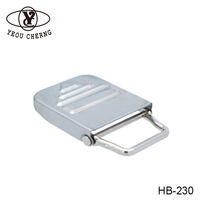 Personnalisé placage Nickel plaqué métal verrouillent HB-230 pour ci-dessous moulage boîte à outils cas boîte