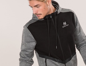 Venta al por mayor de alta calidad de los hombres sudaderas con capucha baratas en blanco 100% algodón personalizado sudaderas con capucha Unisex - Product Image 3