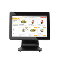 Sistema de Terminal Punto de Venta con Pantalla Táctil Windows, Software de Punto de Venta, Caja Registradora, Pantalla Dual, para Restaurante
