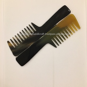 The portable horn comb is suitable for thin, fine hair - Product Image 2