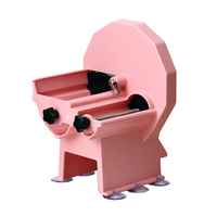 Eenvoudige Bediening Handleiding Controle Dubbele Slot Plastic Case Voedsel Plakjes Fruit Groenten Slicer Cutter