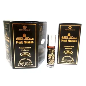 AL REHABによる香水オイルムスクMAKKAH6ML 100% オイル香水ドバイの香水アルコールフリー。