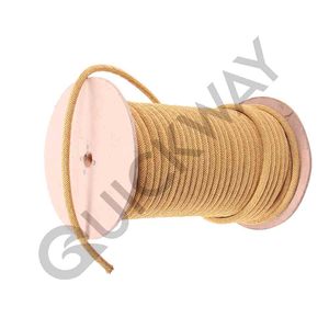 Oval Braided <b>Trim</b> Cord Oval Rope Cord Custom Solid <b>Gold</b> Color Sale Best Quality Oval Braid - Product Image 2