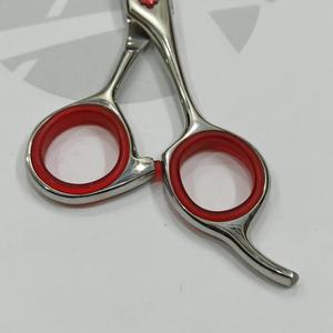 Ciseaux à effiler les cheveux pour barbier en gros, couleur bleue, revêtement, 6 pouces, ciseaux de coiffure pour barbier - Product Image 4