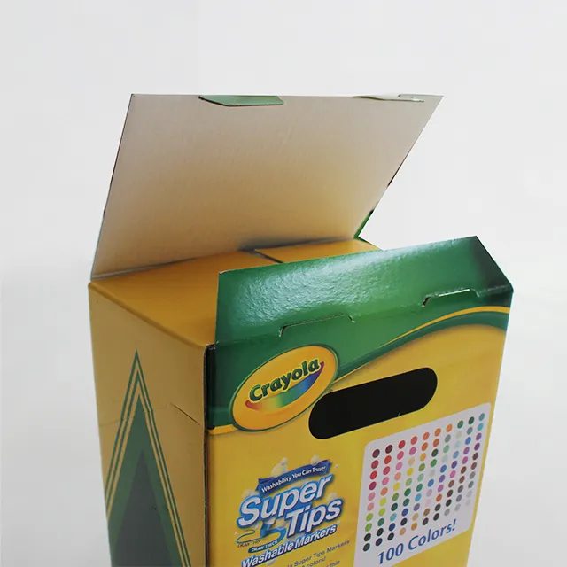 Kotak Kue Donat Grosir Kemasan Logo Kustom Produk Makanan Berkualitas Tinggi Kotak Karton Karton Ekspor dari Hochiminh Kota Vietnam