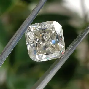 IGI 인증 1.51 캐럿 쿠션 컷 랩 판매 CVD 합성 다이아몬드 성장 다이아몬드 (실험실 생성) 흰색 비닐 봉투 VVS1 ~ VS2