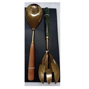 Cubiertos de acero inoxidable con resina, juego de cubiertos de nuevo diseño para uso doméstico, juego de cubiertos, cubiertos de viaje, recién llegados - Product Image 4