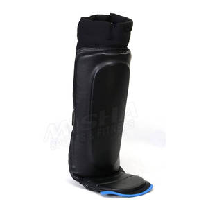 Muay Thai-espinilleras de boxeo con Logo personalizado, Protector de espinillas MMA, bajo precio - Product Image 2