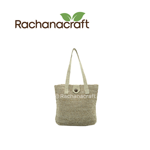 Handmade ,Organic, Hemp <b>Tote</b> Bag for Daily Use by Women Shoulder Bag for Travel, Daily Use Made in Nepal Wholesale Supply - Product Image 5