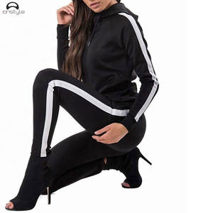 Survêtement à manches longues pour femmes, 2020, de haute qualité, nouvelle collection d'hiver pour femmes, décontracté, couture - Product Image 3