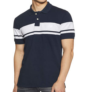 เสื้อโปโลแขนสั้นลำลองสำหรับผู้ชายไซส์ใหญ่พิเศษแฟชั่นวินเทจปักโลโก้วัสดุสแปนเด็กซ์ - Product Image 3