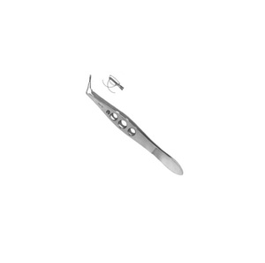 Pince d'insertion IOL manuelle Livernois-McDonald en acier inoxydable avec mâchoires de longueur 5mm Base d'instrument chirurgical - Product Image 6