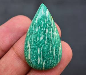 Amazonite พลอยแอริโซนาทรงหลวม,พลอยสีเขียวลายอเมซอนอเมซอน - Product Image 3