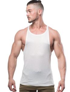 Camisetas sin mangas de alta calidad hechas a medida para hombre, chaleco al por mayor, ropa deportiva para gimnasio, camiseta sin mangas para Fitness - Product Image 3
