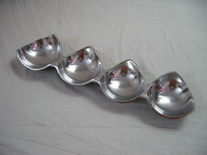 Frutero Cuadrado de Aluminio Pulido Brillante con Capacidad de Más de 10L para Uso en el Hogar, Hoteles, Bodas y Fiestas - Para Servir y Decorar - Product Image 3