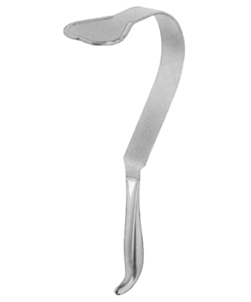 Harrington Lung Spatula Retractor Manual Stainless Steel General Surgery Medical Instrument with 3-Year Warranty Supplier PAK