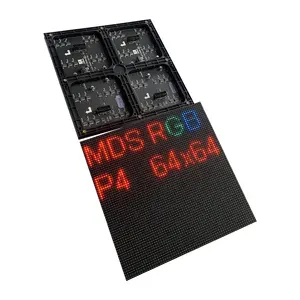 Module led RGB P3.91 d'intérieur, 7 pièces, affichage du taux de rafraîchissement élevé, module led polychrome, P3.91, en stock