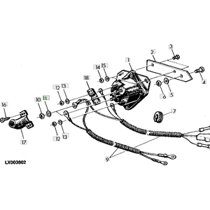 แหวนล็อคเครื่องยนต์รถแทรกเตอร์ 12M7122 อะไหล่ทดแทนคุณภาพสูง ทนทาน อุปกรณ์บำรุงรักษารถแทรกเตอร์ JD - Product Image 4