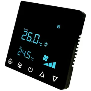 Hvac termostato modbus termostato wifi zigbee nest, controlador de quarto, tela sensível ao toque, termostato TA692-MOD