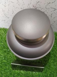 Urne pour adulte en laiton finition ardoise de haute qualité avec boîte en velours noir fournitures de funérailles cuivworld inde - Product Image 2