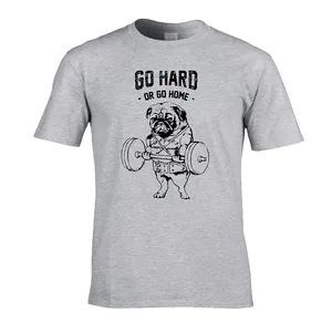 100% Cotton Casuals Pug Life Mens Tshirts Fashion Go Home Or Go Hard Men Tshirts In Soft And Imported Stuff.