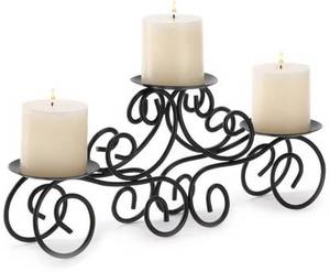 Bougeoir en fer dernier modèle pour décoration de mariage. Nous pouvons personnaliser la couleur, la conception, la taille. - Product Image 4