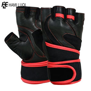Wholesale Unisex Custom Gym Fitness <b>Gloves</b> Leather Workout <b>Training</b> Wrist Support for <b>Weight</b> Lifting for Men and Women Sports - Product Image 4
