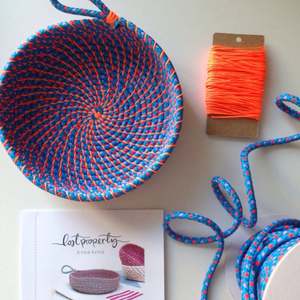 Panier en corde tendance, bol en corde torsadée - Product Image 1