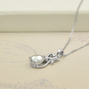 Collier en argent Sterling 925, bijoux blancs - Product Image 5