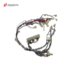 Bloc de jonction industriel PRODATA 6 broches mâle double rangée, assemblage de câbles et faisceau de câbles injectés pour applications électroniques - Product Image 1