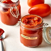 Pâte de tomate de haute qualité pour pizza, spaghetti, pâtes, en conserve, emballage en vrac, certifiée ISO, Skylark Impex, goût sucré