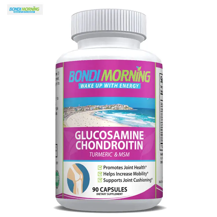 Tablette de complément alimentaire, éveil du soleil avec énergie, Glucosamine, chlondroitine, MSM