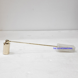 ที่จับหินอ่อนทองเหลืองเทียนโลหะ Snuffer สำหรับเทียน - Product Image 1