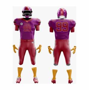 Cp personalizado de alta calidad de algodón de los hombres de la liga de rugby camisa de fútbol americano uniforme Jersey sublimación uniformes desgaste - Product Image 4