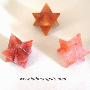 Étoile Merkaba, vente en gros, Orange Merkaba - Product Image 1