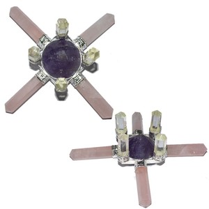 Fengshui-generador de energía corporal, piedras de cuarzo de alta calidad, cristal curativo, pirámide de cuarzo, generadores de energía - Product Image 1