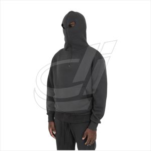 Sweat-shirt à capuche zippé intégral avec yeux personnalisés pour homme - Product Image 2