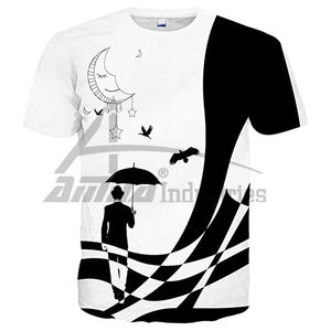 ผู้ชายที่มีคุณภาพที่กำหนดเองเสื้อออกกำลังกาย/การออกแบบใหม่ผ้าฝ้าย100% - Product Image 1