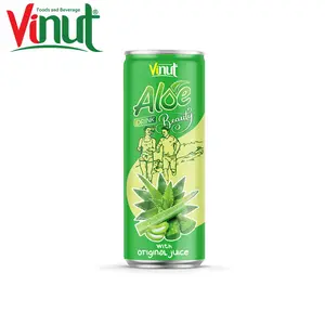 250ml VINUT缶 (缶詰) オリジナル味オリジナルビューティーアロエベラドリンク会社OEM良質フレッシュ