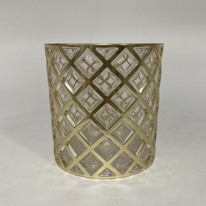 Copa con patrón de diamante, el mejor estampado dorado, 13 OZ - Product Image 2