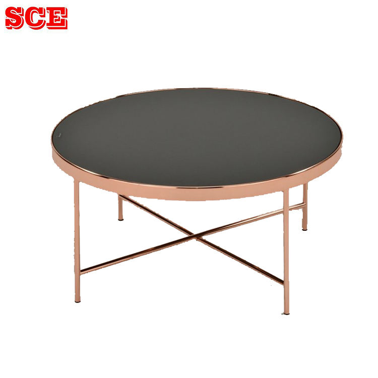 Red copper with black color glass