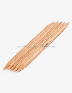 Wood double point knitting needles made in India best manufacturer supplier all sizes available premium packing