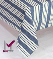 TISSU DE TABLE EN COTON D'ORIGINE INDIENNE EN GROS BON MARCHÉ COÛT EN FIL TEINT ET JACQUARD MOTIFS ET IMPRIMÉS BRODÉS