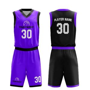 Maillot de basket-ball pour hommes, uniforme personnalisé de haute qualité délavé, ensemble de couleurs personnalisable pour jeunes, en vente - Product Image 4