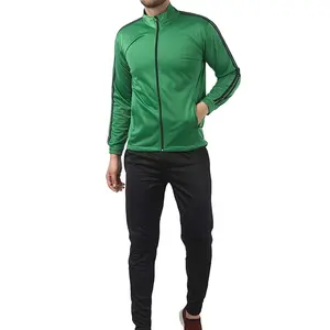 新款上市最新设计袖子和裤子说时尚条定制跑步批发运动服