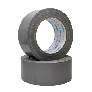 YIH HWA Ruban adhésif en tissu de caoutchouc synthétique gaufré argent simple face adhésif sensible à la pression étanche pour sceller le carton - Product Image 5