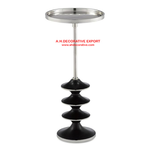 Table en aluminium avec oiseau chantant, support solide en métal en forme de branche d'arbre, Table d'appoint pour la décoration du salon - Product Image 6