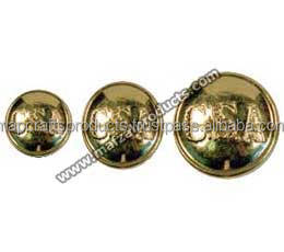 Service de conception OEM exigence personnalisée 100% boutons de reproduction américains uniformes de logo en métal et laiton - Product Image 2